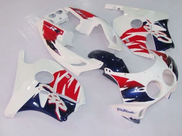 ABS 1988-1989 Red and Blue Honda CBR250RR MC19 Motorcycle Fairing Canada ABS 1988-1989 Red and Blue Honda CBR250RR MC19 Motorcycle Fairing Canada