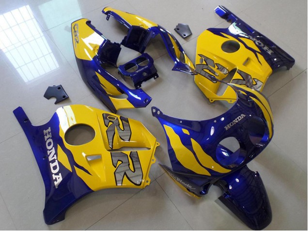 ABS 1991-1998 Blue Yellow Honda CBR250RR MC22 Motor Bike Fairings Canada ABS 1991-1998 Blue Yellow Honda CBR250RR MC22 Motor Bike Fairings Canada