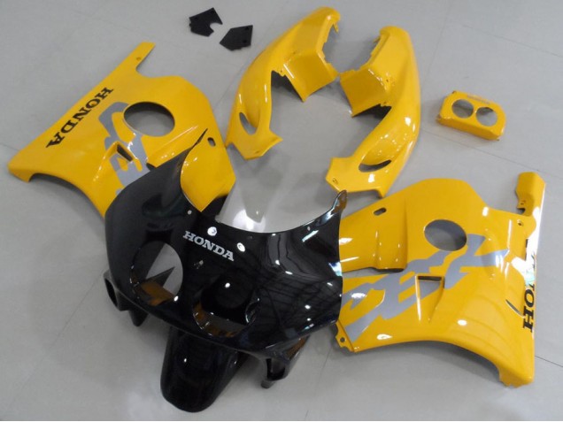 ABS 1991-1998 Yellow Black Honda CBR250RR MC22 Motorcycle Bodywork Canada ABS 1991-1998 Yellow Black Honda CBR250RR MC22 Motorcycle Bodywork Canada