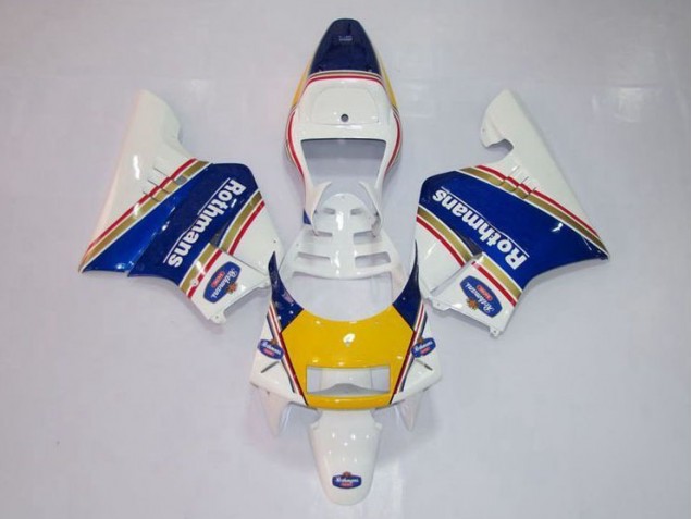 1994-1996 Yellow White Blue Honda NSR250 MC28 P4 Replacement Motorcycle Fairings Canada 1994-1996 Yellow White Blue Honda NSR250 MC28 P4 Replacement Motorcycle Fairings Canada