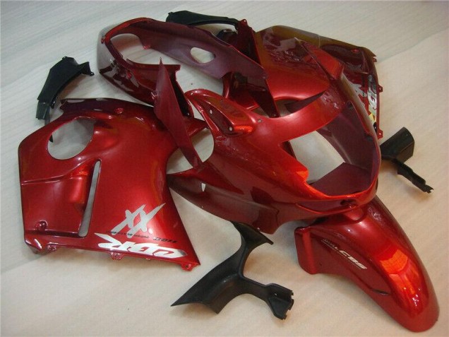 ABS 1996-2007 Red Honda CBR1100XX Bike Fairing Canada ABS 1996-2007 Red Honda CBR1100XX Bike Fairing Canada