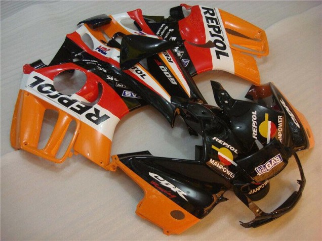 ABS 1995-1998 Black Orange Repsol Honda CBR600 F3 Motorcycle Fairings Kits Canada ABS 1995-1998 Black Orange Repsol Honda CBR600 F3 Motorcycle Fairings Kits Canada