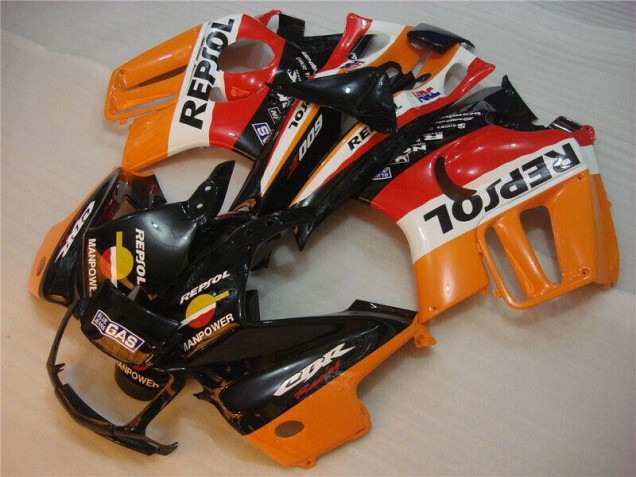 ABS 1995-1998 Black Orange Repsol Honda CBR600 F3 Motorcycle Fairings Kits Canada ABS 1995-1998 Black Orange Repsol Honda CBR600 F3 Motorcycle Fairings Kits Canada