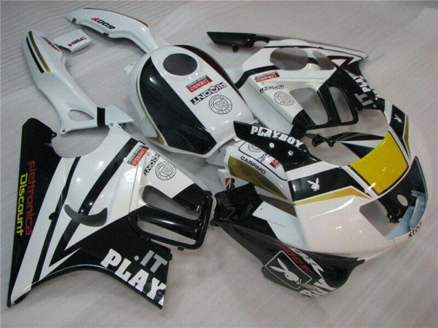 ABS 1995-1998 White Black Playboy Honda CBR600 F3 Motorcycle Fairing Canada ABS 1995-1998 White Black Playboy Honda CBR600 F3 Motorcycle Fairing Canada