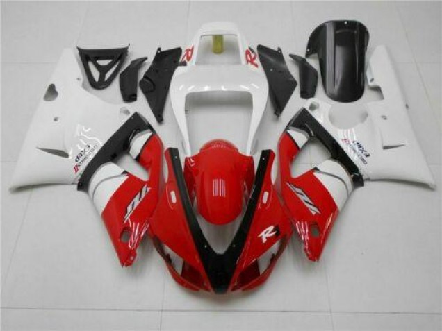 ABS 1998-1999 Red White Yamaha YZF R1 Motorcycle Replacement Fairings Canada ABS 1998-1999 Red White Yamaha YZF R1 Motorcycle Replacement Fairings Canada