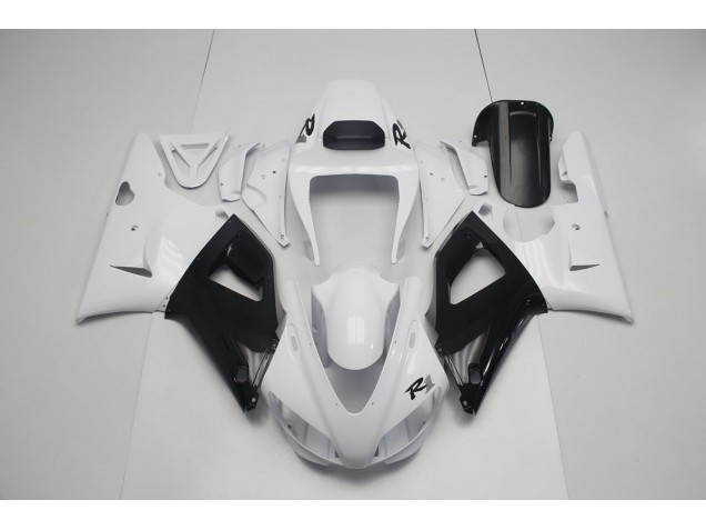 ABS 1998-1999 Pearl White Black Yamaha YZF R1 Bike Fairings Canada ABS 1998-1999 Pearl White Black Yamaha YZF R1 Bike Fairings Canada