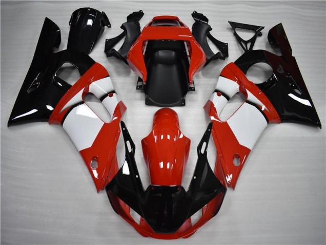 ABS 1998-2002 Black White Yamaha YZF R6 Motorbike Fairing Canada ABS 1998-2002 Black White Yamaha YZF R6 Motorbike Fairing Canada