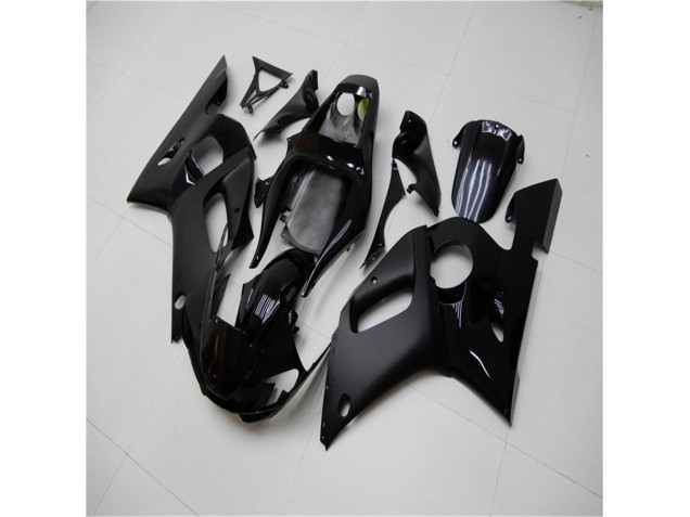 ABS 1998-2002 Glossy Matte Black Yamaha YZF R6 Moto Fairings Canada ABS 1998-2002 Glossy Matte Black Yamaha YZF R6 Moto Fairings Canada