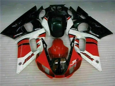 ABS 1998-2002 Red Black Yamaha YZF R6 Motorcycle Bodywork Canada
