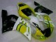 ABS 1998-2002 Yellow White Yamaha YZF R6 Motorcycle Fairings Kits Canada ABS 1998-2002 Yellow White Yamaha YZF R6 Motorcycle Fairings Kits Canada