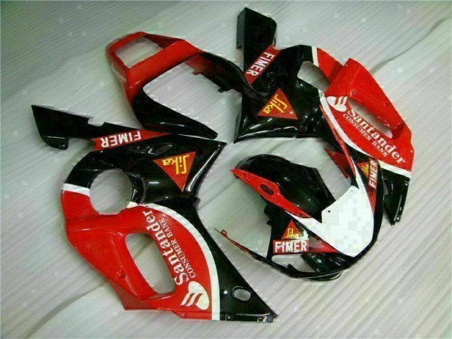 ABS 1998-2002 Red Black Yamaha YZF R6 Motorcyle Fairings Canada ABS 1998-2002 Red Black Yamaha YZF R6 Motorcyle Fairings Canada