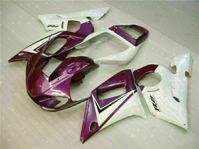 ABS 1998-2002 Purple White Yamaha YZF R6 Replacement Fairings Canada ABS 1998-2002 Purple White Yamaha YZF R6 Replacement Fairings Canada