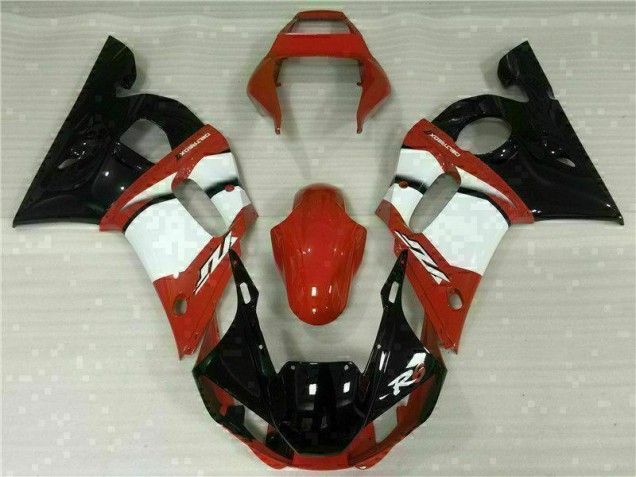 ABS 1998-2002 Red White Yamaha YZF R6 Motor Fairings Canada ABS 1998-2002 Red White Yamaha YZF R6 Motor Fairings Canada