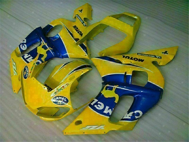ABS 1998-2002 Yellow Blue Yamaha YZF R6 Motorcycle Fairing Kit Canada ABS 1998-2002 Yellow Blue Yamaha YZF R6 Motorcycle Fairing Kit Canada