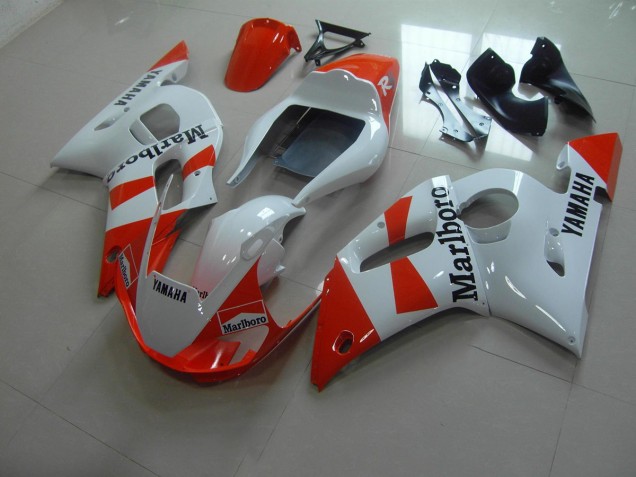 ABS 1998-2002 White Red Marlboro Yamaha YZF R6 Motorbike Fairing Canada ABS 1998-2002 White Red Marlboro Yamaha YZF R6 Motorbike Fairing Canada