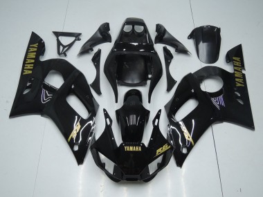 ABS 1998-2002 Glossy Black Gold Sticker Yamaha YZF R6 Bike Fairings Canada