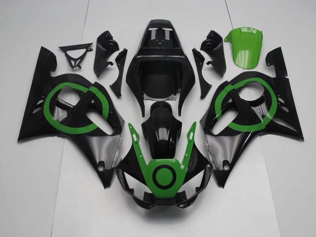ABS 1998-2002 Black Green Circle Yamaha YZF R6 Bike Fairing Canada ABS 1998-2002 Black Green Circle Yamaha YZF R6 Bike Fairing Canada
