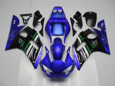 ABS 1998-2002 Blue Monster Yamaha YZF R6 Motor Bike Fairings Canada
