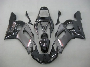 1998-2002 Contrast Black Yamaha YZF R6 Moto Fairings Canada