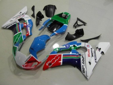 ABS 1998-2002 Blue White Green Red Wudy Motul Dunlop Yamaha YZF R6 Bike Fairings Canada