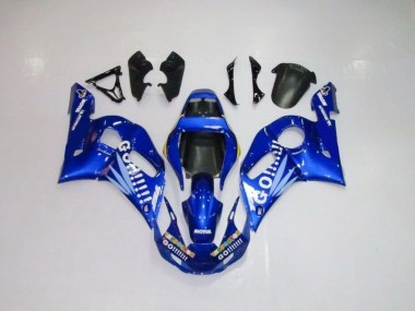1998-2002 Blue White Go Motul Yamaha YZF R6 Motorcycle Bodywork Canada