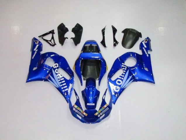 ABS 1998-2002 Blue White Go Motul Yamaha YZF R6 Motorcycle Bodywork Canada ABS 1998-2002 Blue White Go Motul Yamaha YZF R6 Motorcycle Bodywork Canada