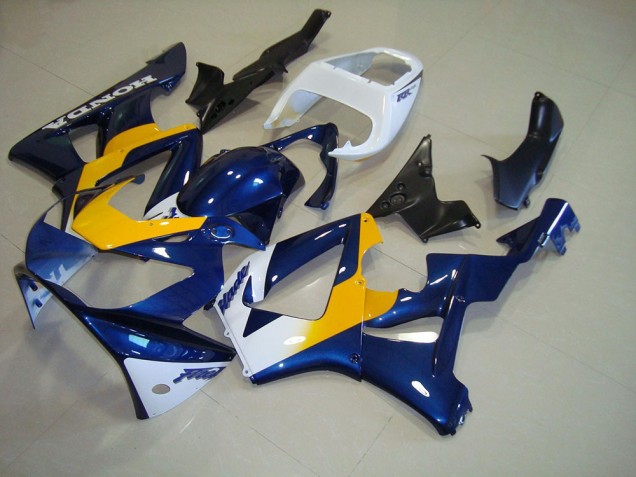 ABS 2000-2001 Dark Blue Yellow White Honda CBR900RR 929 Motorbike Fairing Canada ABS 2000-2001 Dark Blue Yellow White Honda CBR900RR 929 Motorbike Fairing Canada