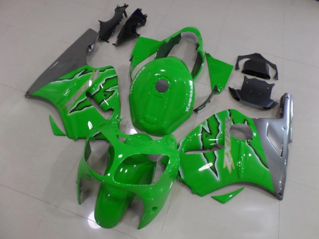 ABS 2000-2001 Green Flame Kawasaki ZX12R Bike Fairings Canada ABS 2000-2001 Green Flame Kawasaki ZX12R Bike Fairings Canada
