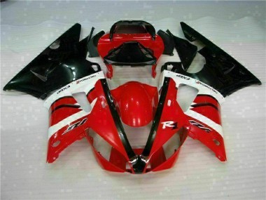 2000-2001 Red Yamaha YZF R1 Motorcycle Fairings Kit Canada