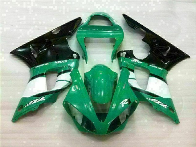 ABS 2000-2001 Green Yamaha YZF R1 Motorcylce Fairings Canada ABS 2000-2001 Green Yamaha YZF R1 Motorcylce Fairings Canada