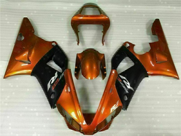 ABS 2000-2001 Orange Yamaha YZF R1 Motorbike Fairings Canada ABS 2000-2001 Orange Yamaha YZF R1 Motorbike Fairings Canada