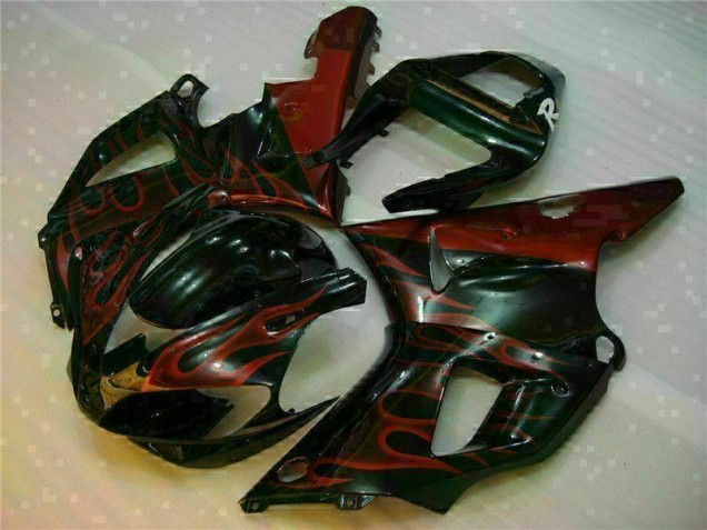 ABS 2000-2001 Orange Yamaha YZF R1 Bike Fairings Canada