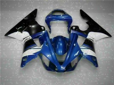 2000-2001 Blue Yamaha YZF R1 Bike Fairing Kit Canada
