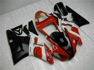 2000-2001 Red Black Yamaha YZF R1 Motorbike Fairing Kits Canada