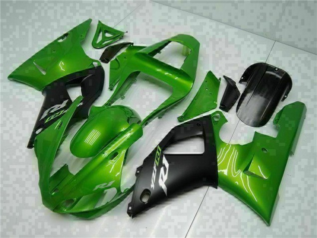 ABS 2000-2001 Green Yamaha YZF R1 Motorcyle Fairings Canada ABS 2000-2001 Green Yamaha YZF R1 Motorcyle Fairings Canada