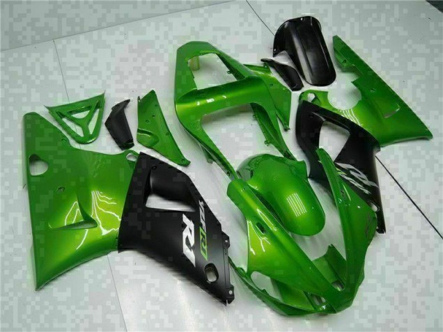 ABS 2000-2001 Green Yamaha YZF R1 Motorcyle Fairings Canada ABS 2000-2001 Green Yamaha YZF R1 Motorcyle Fairings Canada