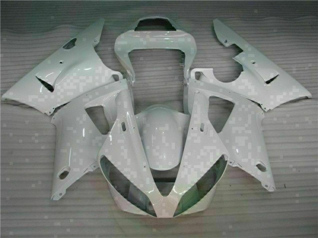 ABS 2000-2001 White Yamaha YZF R1 Replacement Fairings Canada ABS 2000-2001 White Yamaha YZF R1 Replacement Fairings Canada