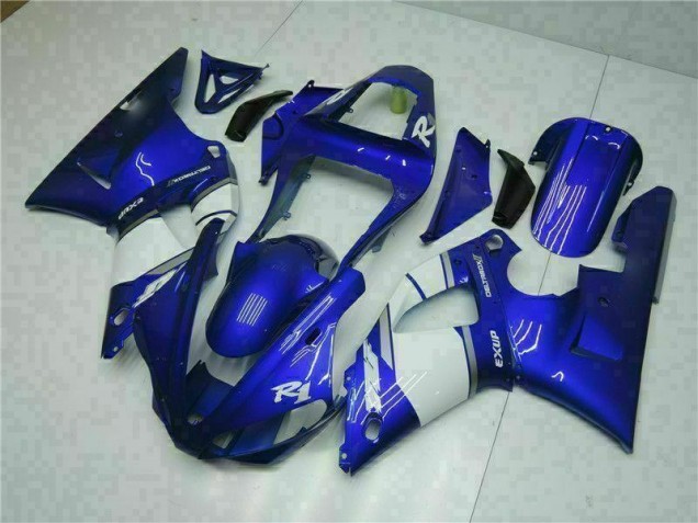 ABS 2000-2001 Blue Yamaha YZF R1 Motorcycle Fairings Kit Canada ABS 2000-2001 Blue Yamaha YZF R1 Motorcycle Fairings Kit Canada
