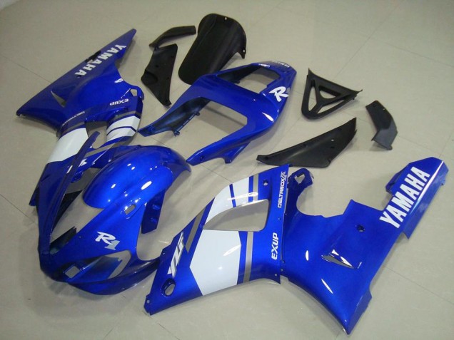 2000-2001 Blue White Yamaha YZF R1 Motorcycle Fairings & Bodywork Canada