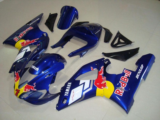 ABS 2000-2001 Red Bull Yamaha YZF R1 Motorbike Fairings Canada ABS 2000-2001 Red Bull Yamaha YZF R1 Motorbike Fairings Canada