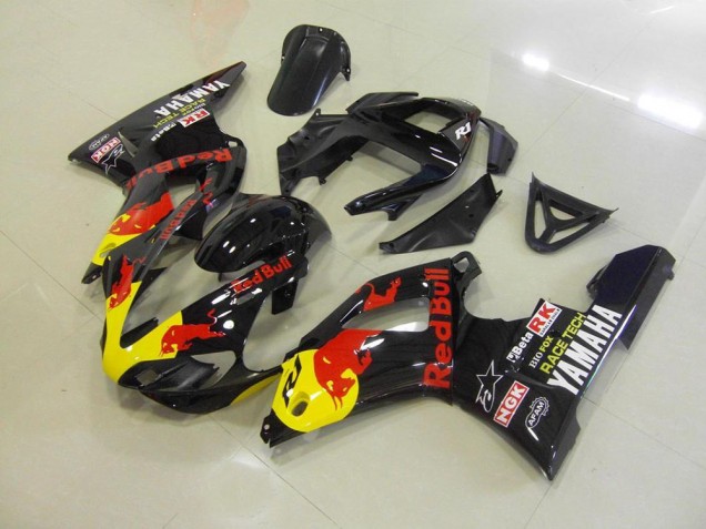 ABS 2000-2001 Black Red Bull Yamaha YZF R1 Bike Fairings Canada ABS 2000-2001 Black Red Bull Yamaha YZF R1 Bike Fairings Canada
