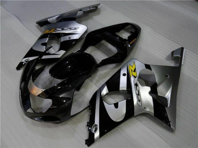 ABS 2000-2002 Silver Black Suzuki GSXR 1000 Motor Fairings Canada ABS 2000-2002 Silver Black Suzuki GSXR 1000 Motor Fairings Canada