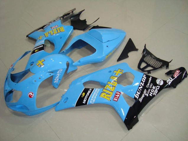 2000-2002 Light Blue Black Suzuki GSXR 1000 Motor Fairings Canada 2000-2002 Light Blue Black Suzuki GSXR 1000 Motor Fairings Canada
