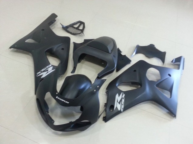 ABS 2000-2002 Matte Black with Silver Gsxr Suzuki GSXR 1000 Motorcycle Fairings Kit Canada ABS 2000-2002 Matte Black with Silver Gsxr Suzuki GSXR 1000 Motorcycle Fairings Kit Canada