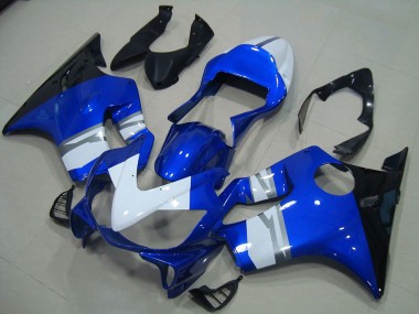 ABS 2001-2003 White Blue Black Honda CBR600 F4i Bike Fairing Kit Canada