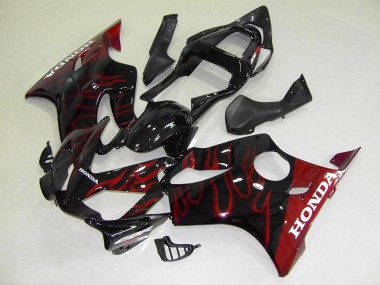 ABS 2001-2003 Red Flame Honda CBR600 F4i Motorcycle Replacement Fairings Canada