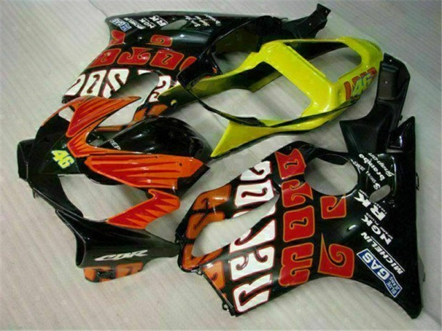 2001-2003 Orange Black Honda CBR600 F4i Replacement Motorcycle Fairings Canada 2001-2003 Orange Black Honda CBR600 F4i Replacement Motorcycle Fairings Canada