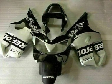 ABS 2001-2003 Black Silver Repsol Honda CBR600 F4i Motorcycle Replacement Fairings Canada