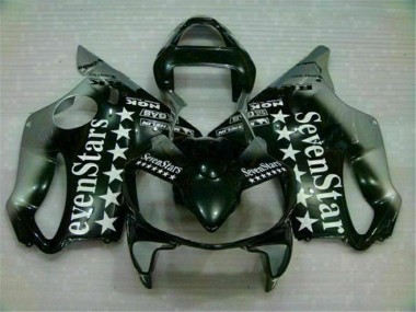 ABS 2001-2003 Black Silver Seven Stars Honda CBR600 F4i Motorbike Fairing Canada