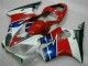 ABS 2001-2003 Red White Blue Honda CBR600 F4i Replacement Motorcycle Fairings Canada ABS 2001-2003 Red White Blue Honda CBR600 F4i Replacement Motorcycle Fairings Canada